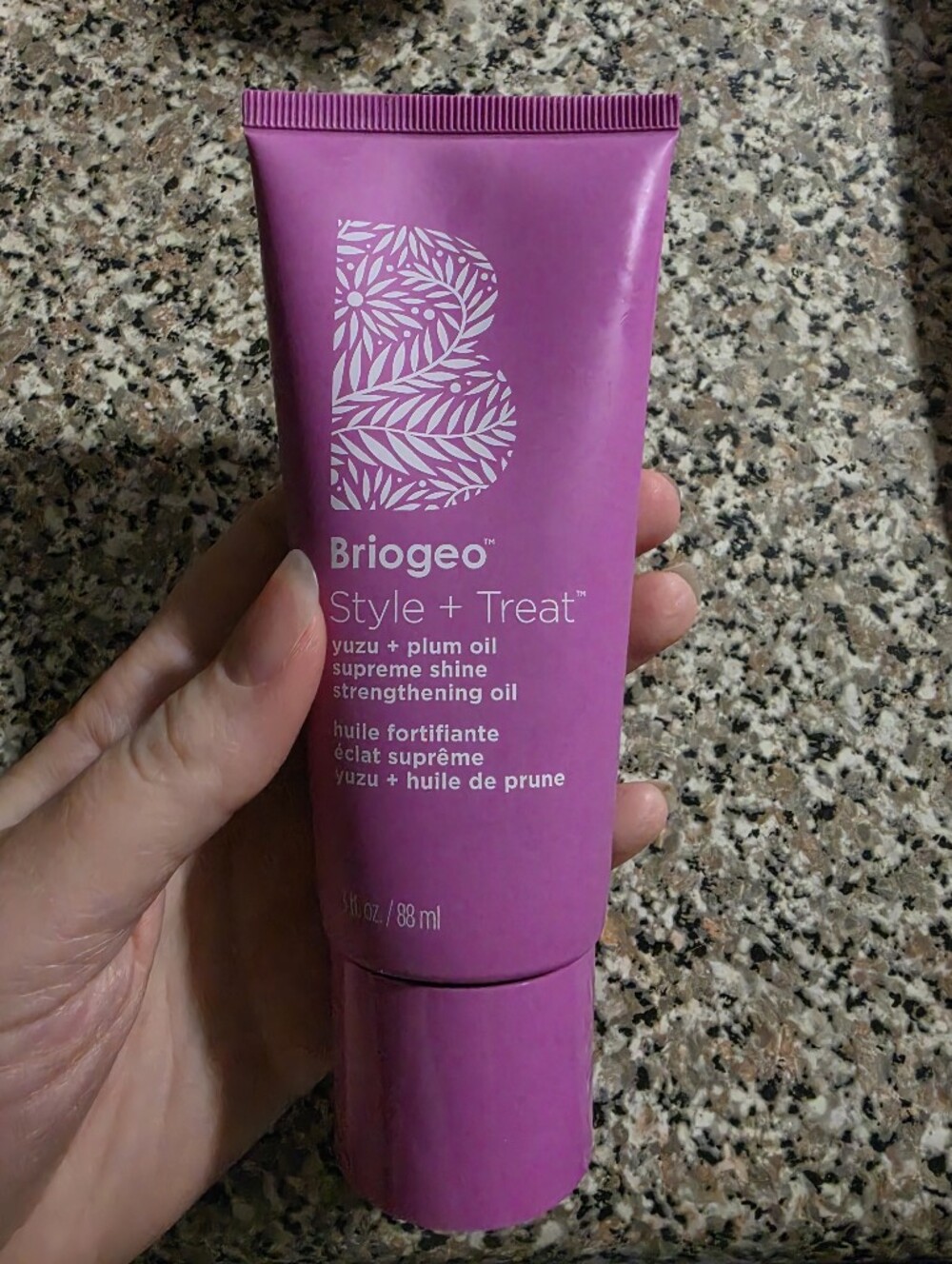 NWT Briogeo Style + Treat Supreme Shine Strengthening And Styling Oil